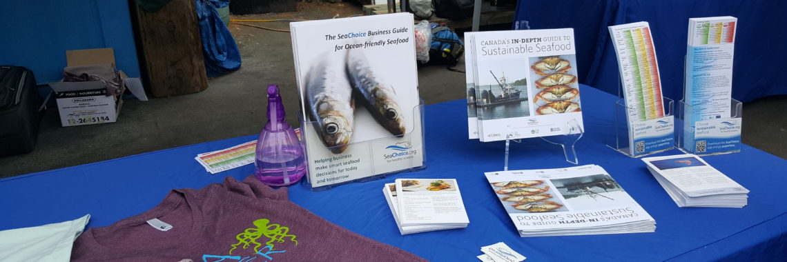 SeaChoice Resources Table - Spot Prawn Festival